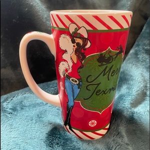 COWGIRL TEXAS MUG CHRISTMAS TEXAS GALS COFFEE